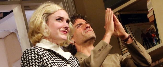 Photos: Oscar Isaac and Rachel Brosnahan Take First Broadway Bows in THE SIGN IN Photos