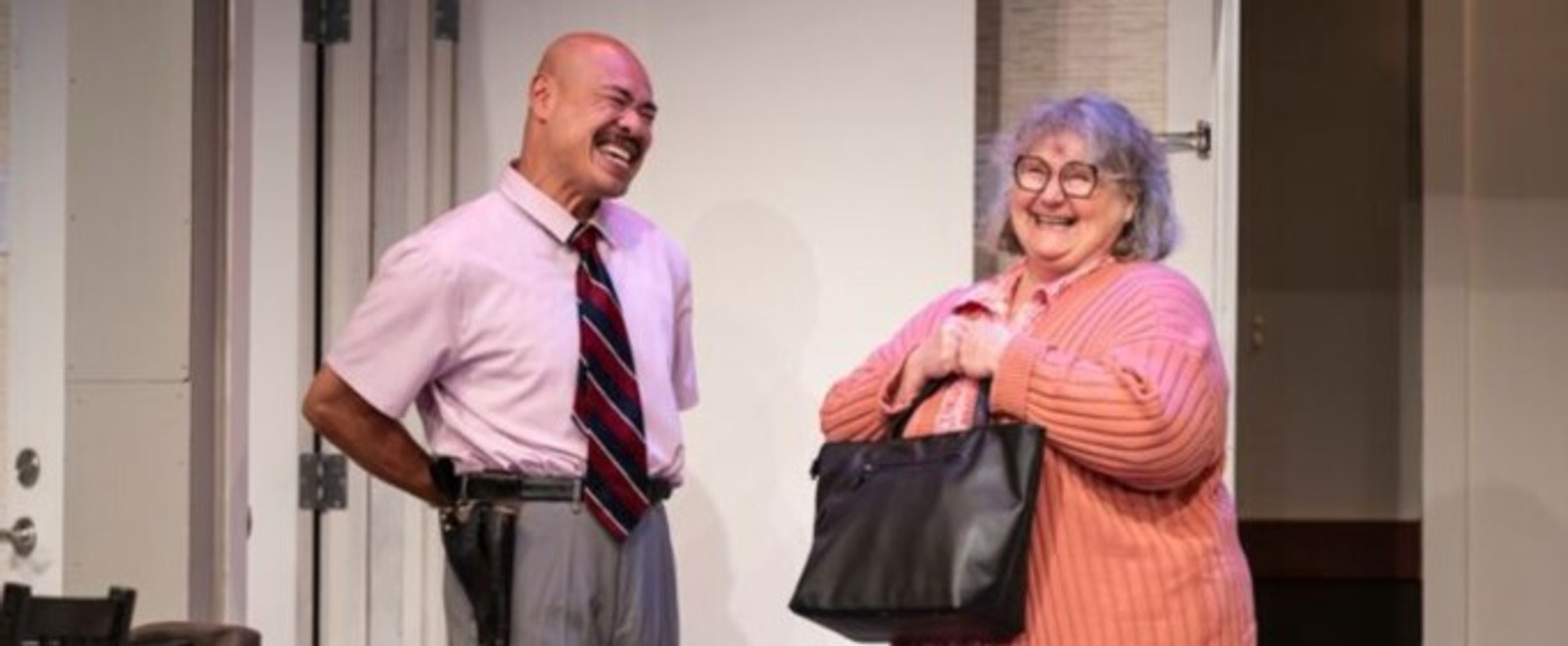 Review: Stage West’s UNNECESSARY FARCE puts the cop in copulate