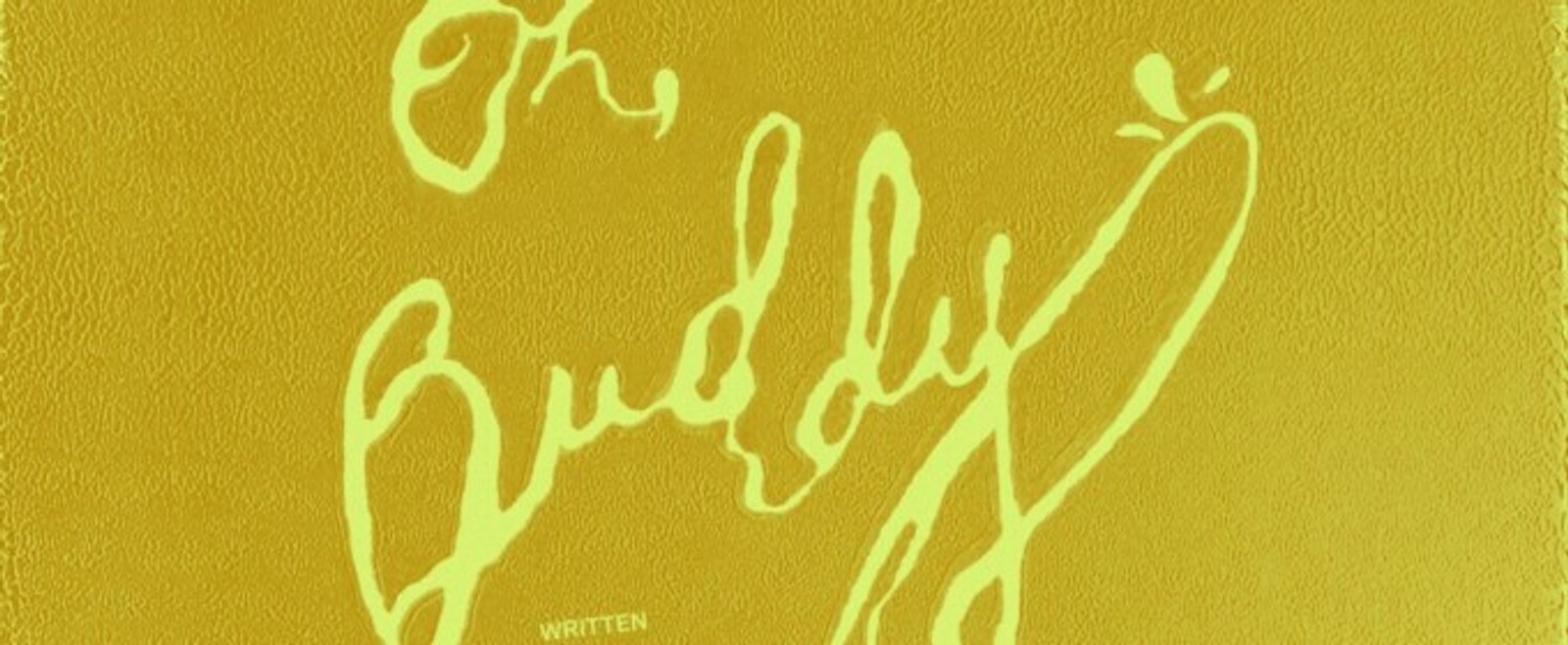 OH, BUDDY to Open at Trap Door Theatre