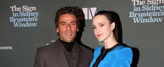 Photos: Oscar Isaac and Rachel Brosnahan Celebrate THE SIGN IN SIDNEY BRUSTEIN'S Photos