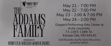 THE ADDAMS FAMILY Will Close 26th Mainstage Season at First Act Theatre Arts