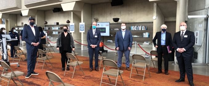 Photo Flash: First Look at Arena Stage High-Capacity Vaccination Site Photos
