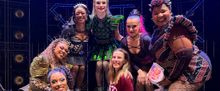 Betty Gilpin Visits SIX on Broadway