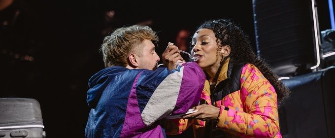 Photos: TWO STRANGERS Cast Celebrates Tony Nominations on Stage Photo