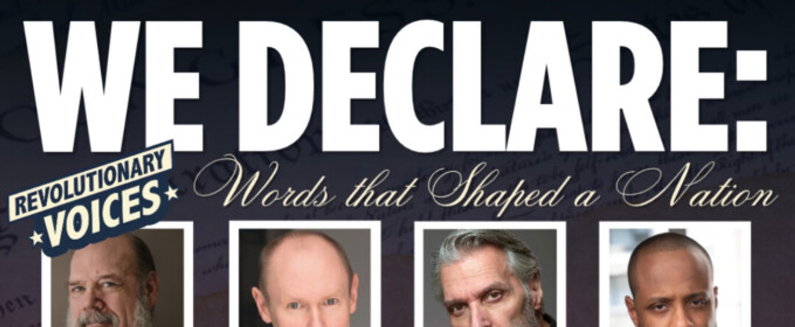 WE DECLARE to Open at Shakespeare Theatre of New Jersey This Month