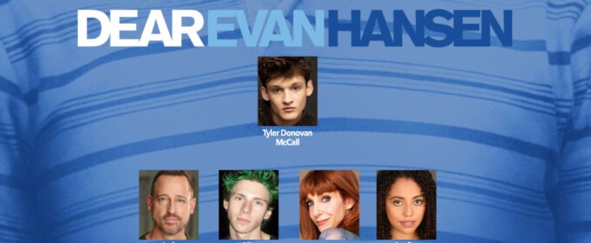 Full Cast Set for DEAR EVAN HANSEN at La Mirada Theatre Photo