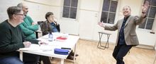 First Look at Robert Daws in Rehearsals for WODEHOUSE IN WONDERLAND