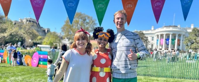 Photos: TheaterWorksUSA Performs at The White House Easter Egg Roll Photos