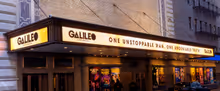 Up on the Marquee: GALILEO Arrives on Broadway