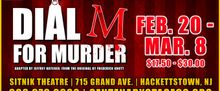 Centenary Stage Company to Present DIAL 'M' FOR MURDER