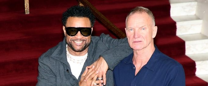 Photos: Sting & Shaggy Get Ready for THE LAST SHIP at the Met Photo