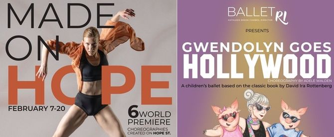 Ballet Rhode Island to Debut MADE ON HOPE and GWENDOLYN GOES HOLLYWOOD
