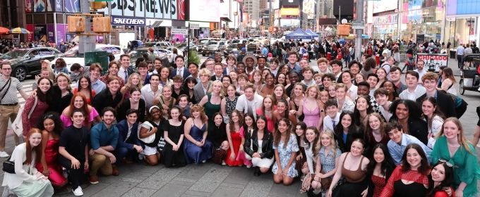 Photos: Jimmy Awards Nominees Take Over Times Square Photos