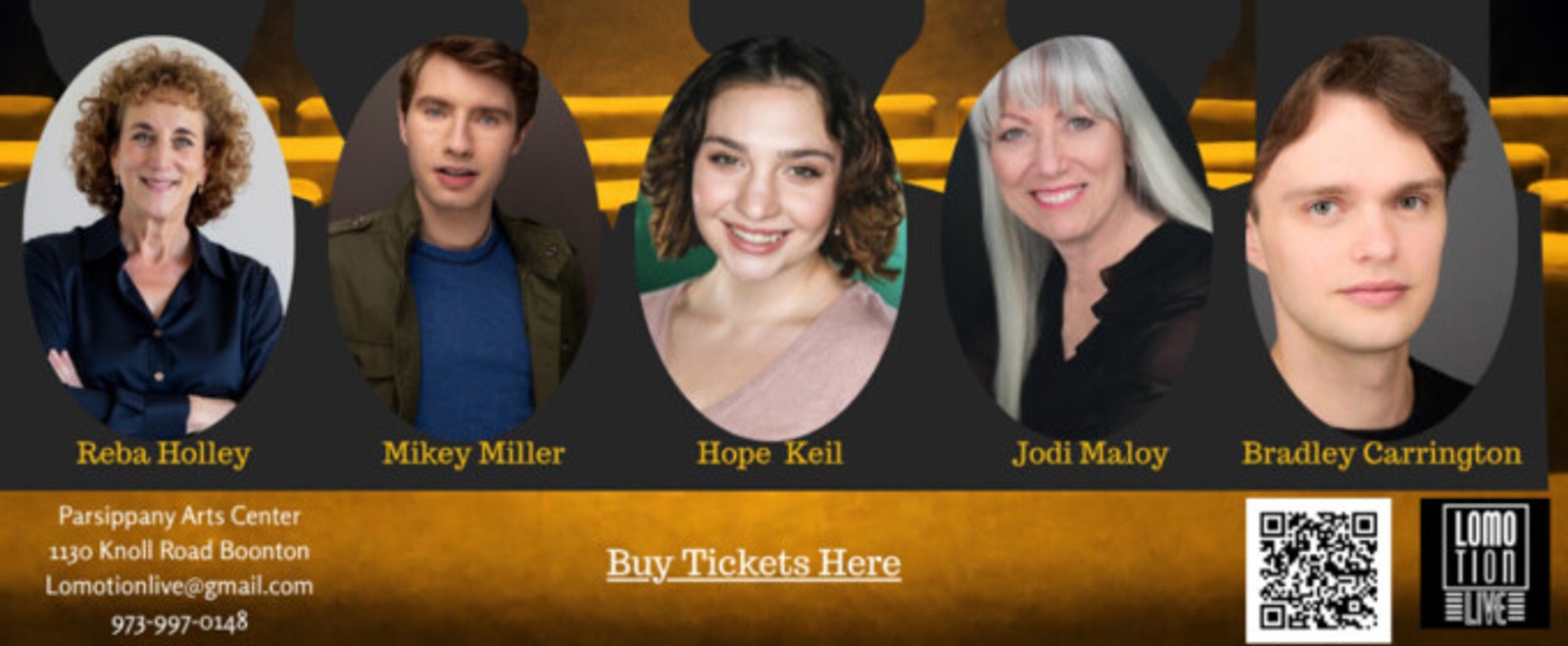 Cast Set for David Lee White's ETIQUETTE at Lomotion Live