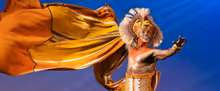 Mduduzi Madela as Simba in THE LION KING on Broadway
