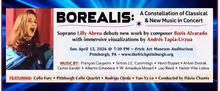 BOREALIS: A CONSTELLATION OF CLASSICAL & NEW MUSIC IN CONCERT To Premiere In Pittsbur