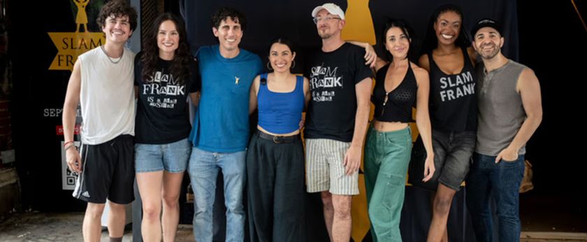 Cast Set for SLAM FRANK Off-Broadway at Orpheum Theatre Photo