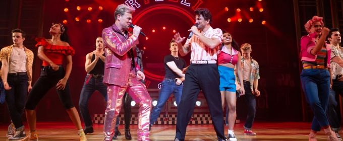 Photos: Jason Donovan and Peter Andre in GREASE in the West End Photos