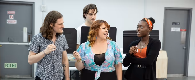 Photo Flash: Lonny Price And The Cast of SCOTLAND, PA Prep For Their World Premi Photos