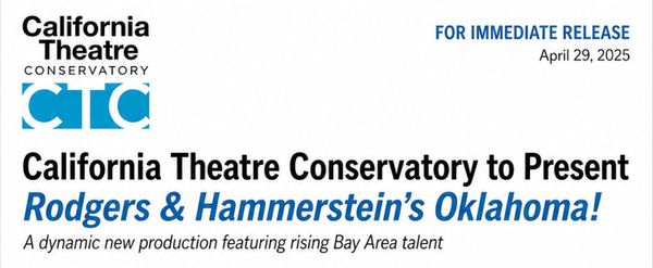 California Theatre Conservatory Will Present OKLAHOMA! in San Rafael