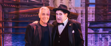George Clooney Visits Richard Kind at THE PRODUCERS