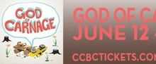 GOD OF CARNAGE to Open at Cockpit in Court Summer Theatre at CCBC Essex