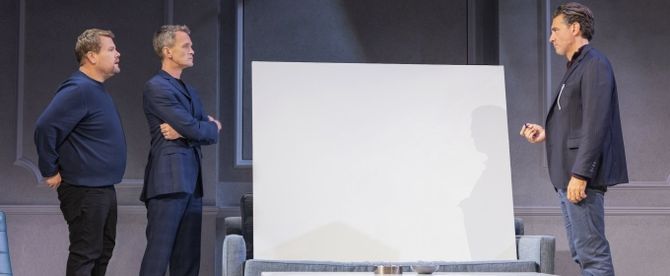Photo: Bobby Cannavale, James Corden, and Neil Patrick Harris in ART