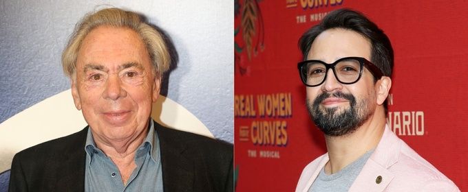 Photo: Lin-Manuel Miranda & Andrew Lloyd Webber Guest Judge at CATS: THE JELLICLE BALL Photo