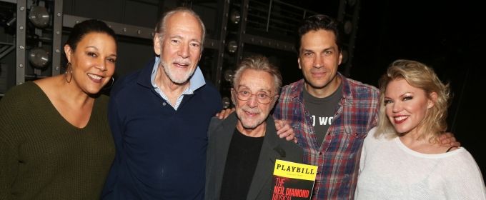 Photos: Frankie Valli & Rosie O'Donnell Visit A BEAUTIFUL NOISE, THE NEIL DIAMON Photos