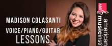 American Music Institute Adds Voice, Piano & Guitar Teacher Madison Colasanti