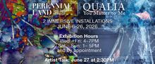 PERENNIAL LAND and QUALIA Installations to Show at Mana Contemporary