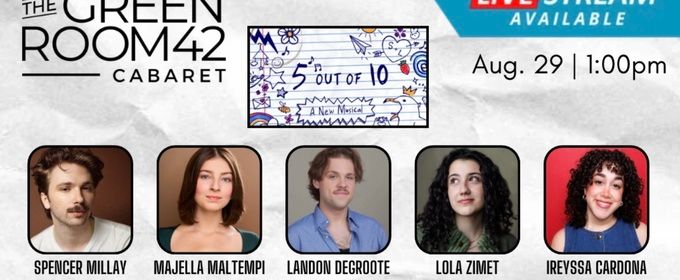 5 OUT OF 10: A NEW MUSICAL to Play The Green Room 42