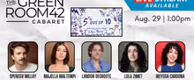 5 OUT OF 10: A NEW MUSICAL to Play The Green Room 42