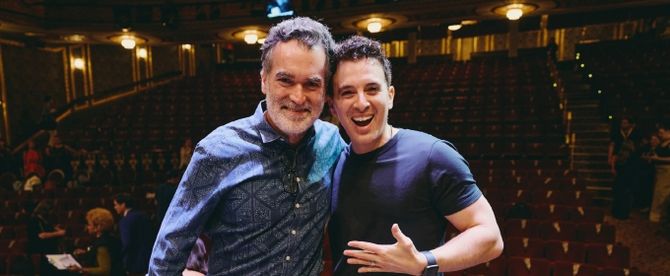 Video: Jarrod Spector Is the King (George) of Broadway