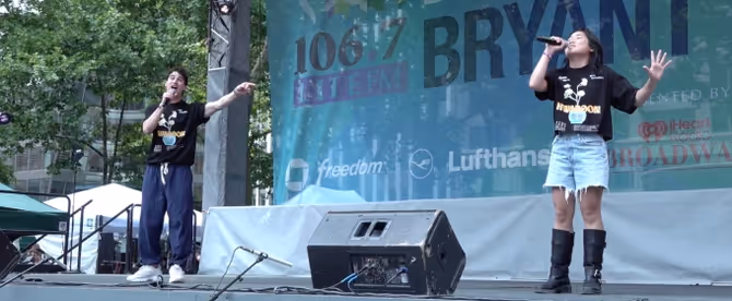 Video: Broadway In Bryant Park Returns With MAYBE HAPPY ENDING, BOOP! and More