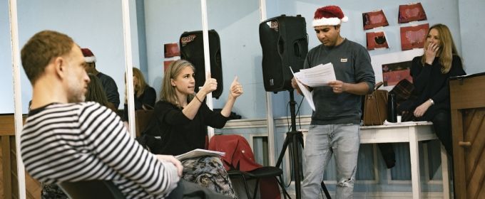 Photos: Inside Rehearsal For A CHRISTMAS CAROL-ISH At Soho Theatre Photos