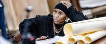 Cynthia Erivo in Rehearsal For DRACULA in London