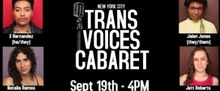 TRANS VOICES CABARET to Return to Caveat With New Show