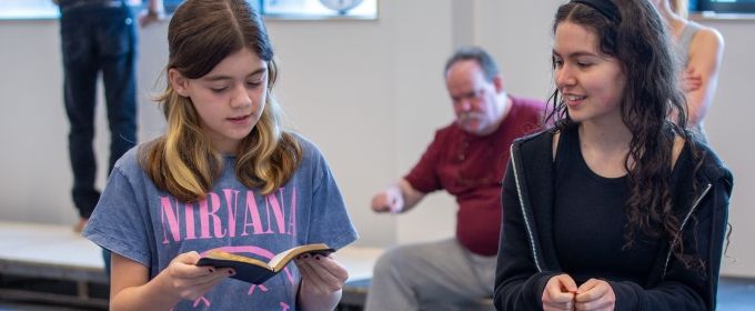Photos: Inside Rehearsal For THE BOOK THIEF at the Octagon Theatre Bolton Photos