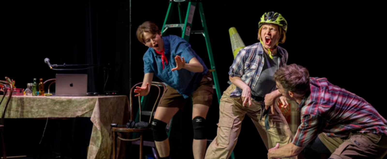 Review: HOLD ON TO YOUR BUTTS at Temple Theater