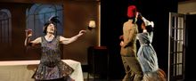Talking Band Premieres THE DOOR SLAMS, A GLASS TREMBLES at La MaMa