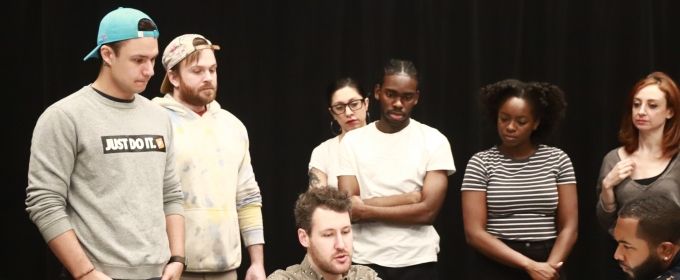 Photo Flash: First Rehearsal of BETWEEN THE BARS at HERE Arts Center Photos