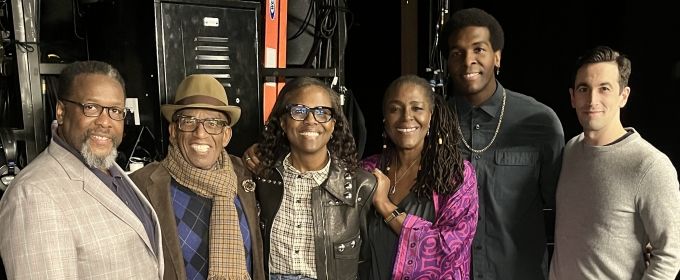 Photos: Al Roker and Deborah Roberts Visit DEATH OF A SALESMAN Photos