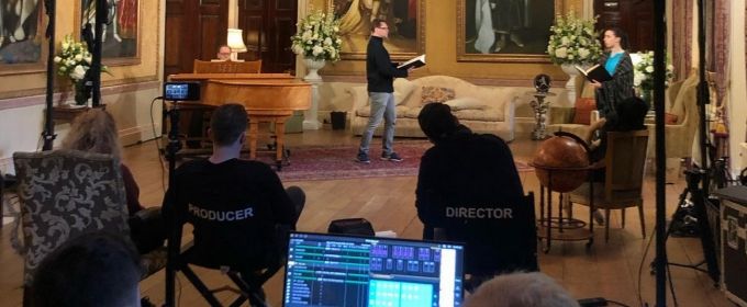 Photo Flash: THE SORROWS OF SATAN Films In Historic Brockett Hall Photos