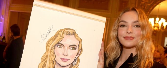 Photo Exclusive: PRIMA FACIE Star Jodie Comer Gets Her Very Own Sardi's Caricatu Photos