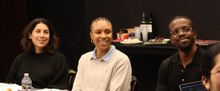 With What Will The Neighbors Say? World Premiere AT THE BARRICADES In Rehearsal