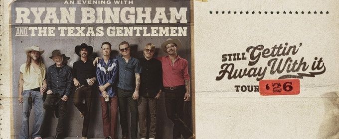 Ryan Bingham and The Texas Gentlemen Will Perform at Tobin Center