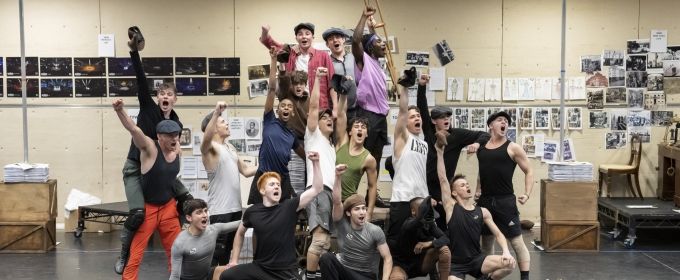 Photos: Inside Rehearsal For Disney's NEWSIES, Beginning in London This Month Photos