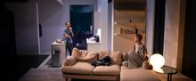 John McCrea and Perry Williams in SLIPPERY at Omnibus Theatre