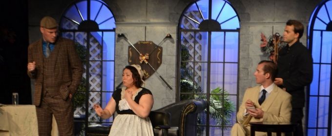 Photo Flash: Agatha Christie's MURDER ON THE LINKS Opens Off-Broadway Photos